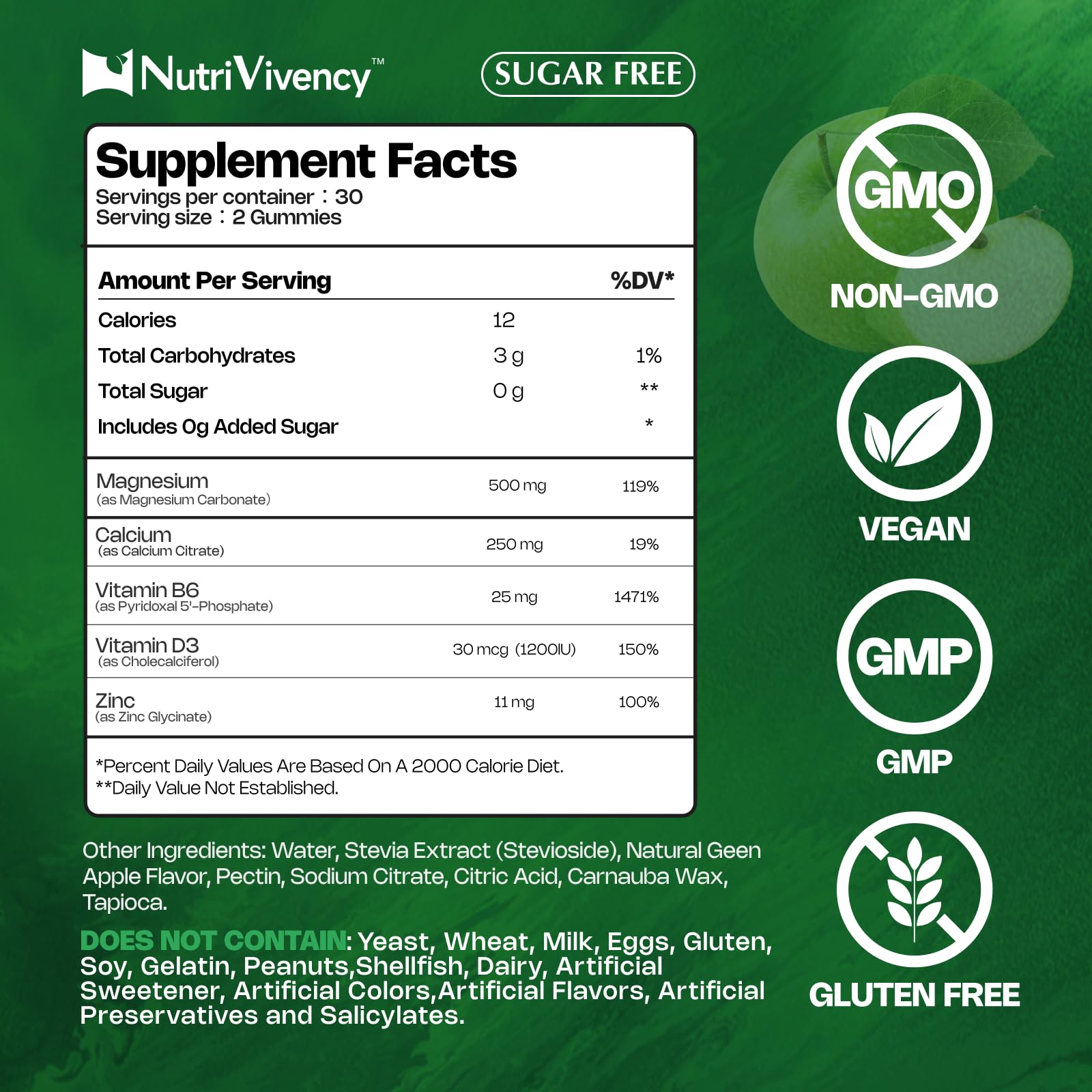 NutriVivency gummy close-up texture highlighting pectin-based vegan chewability benefit