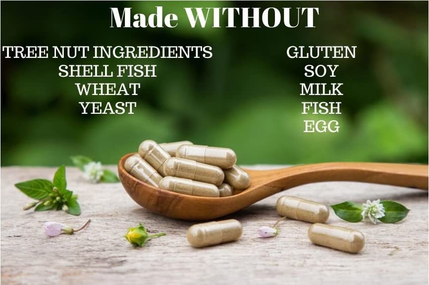 Vegan-friendly NutriWorth Relora ingredients label