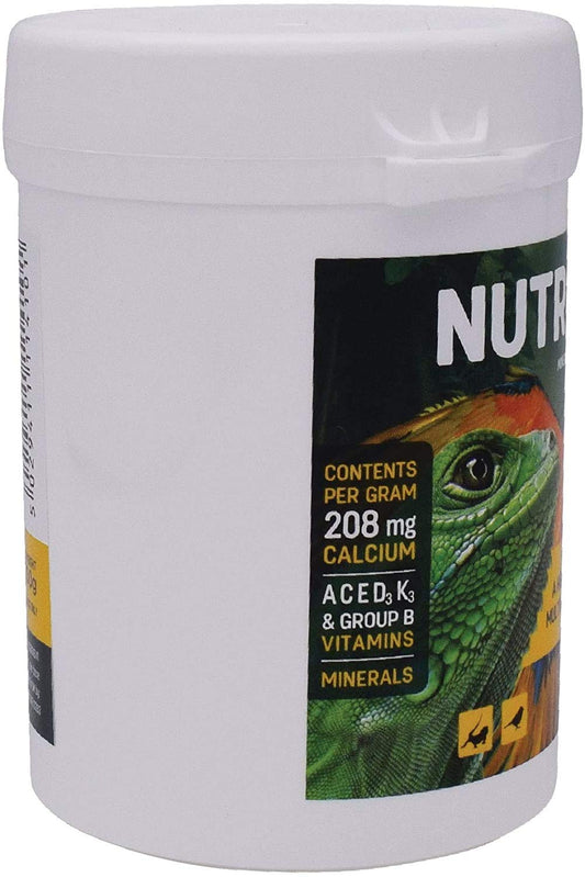 Dustable Nutrobal powder supplement for reptile diets