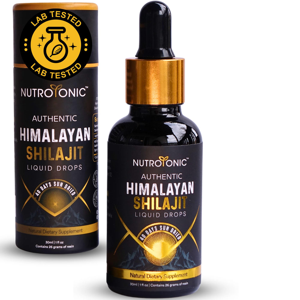 NutroTonic Shilajit Liquid Drops 30ml hero image