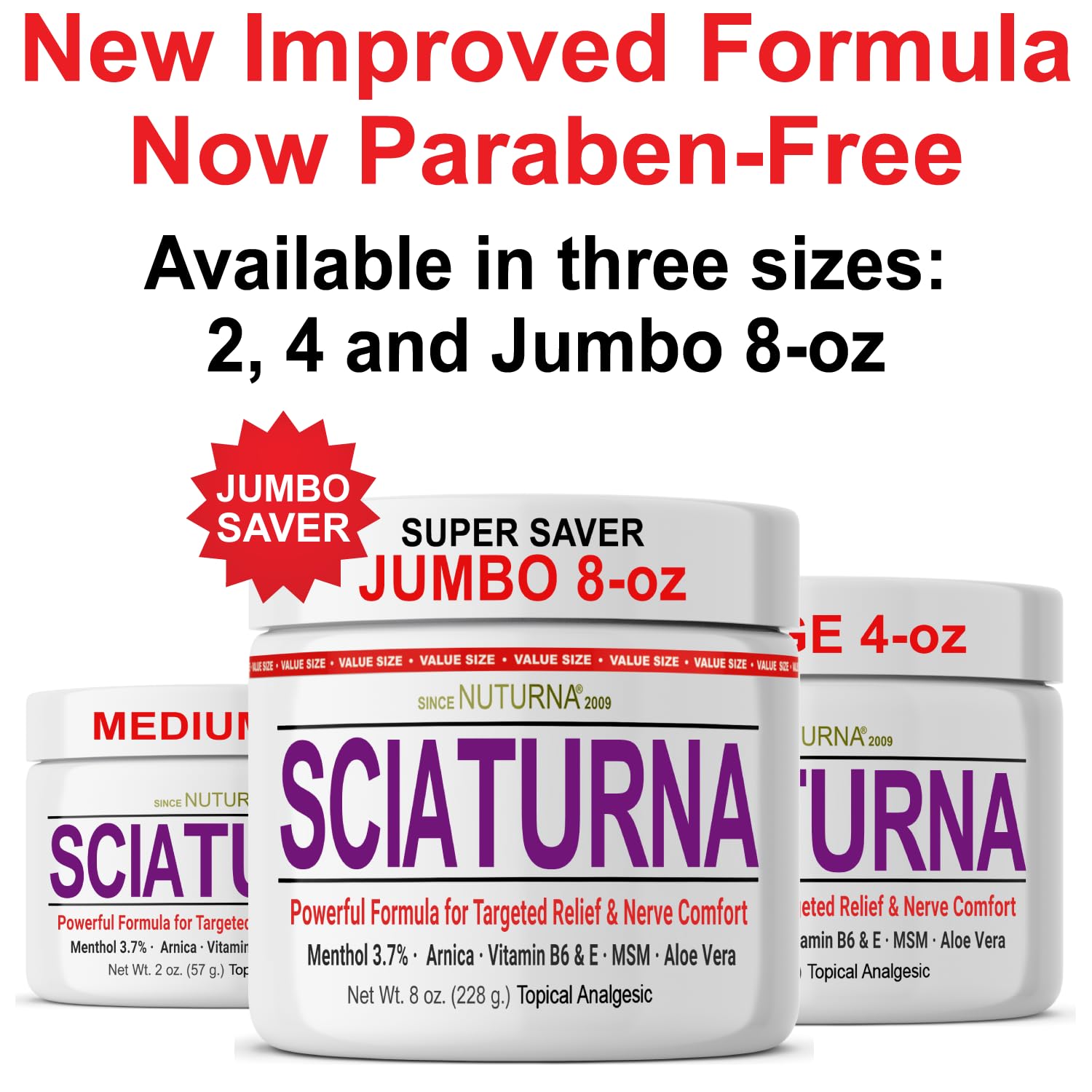 Nuturna Sciatica Cream being applied by hands for targeted comfort