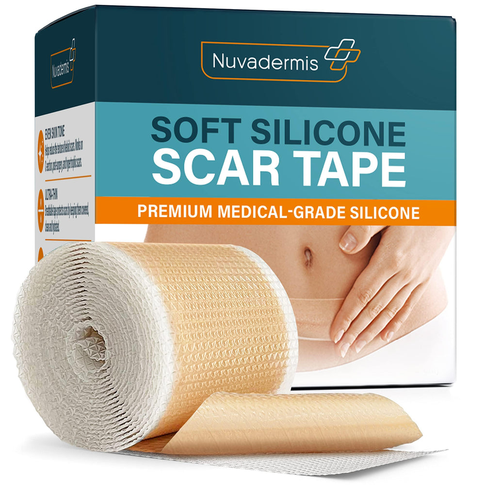 NUVADERMIS silicone scar sheet roll for scar management