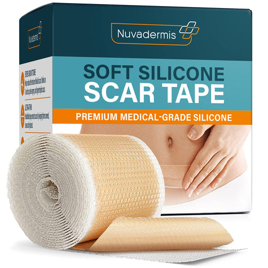 NUVADERMIS silicone scar sheet roll for scar management