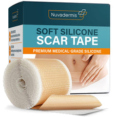 NUVADERMIS silicone scar sheet roll for scar management