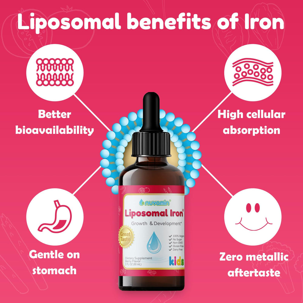 Family-friendly iron supplement for babies and kids