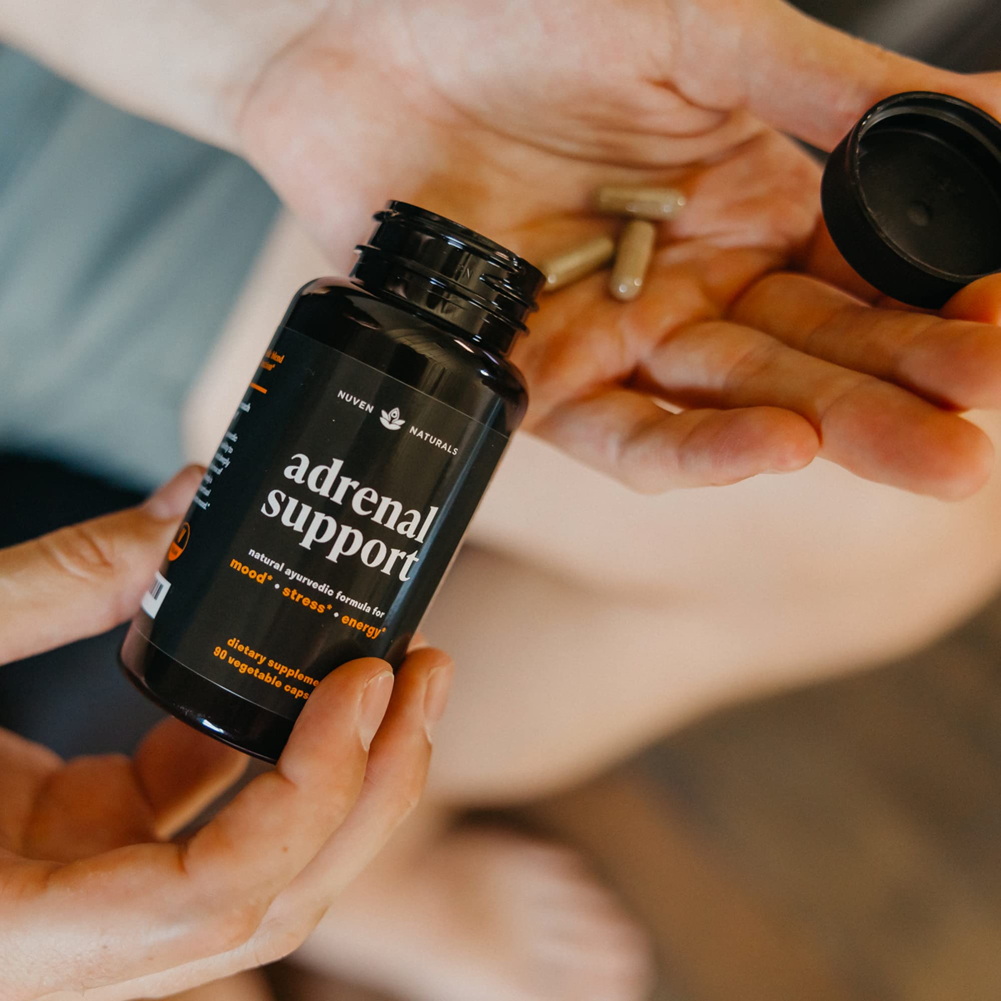Nuven Naturals Adrenal Support bottle