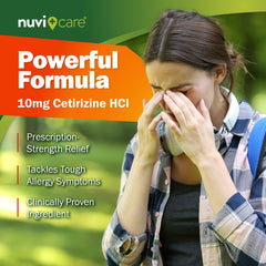 NUVICARE quality-assurance packaging signals safety and reliability.