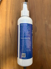 Packaging and bottle of Nuvo Wellness Magnesium Spray with MSM 12oz