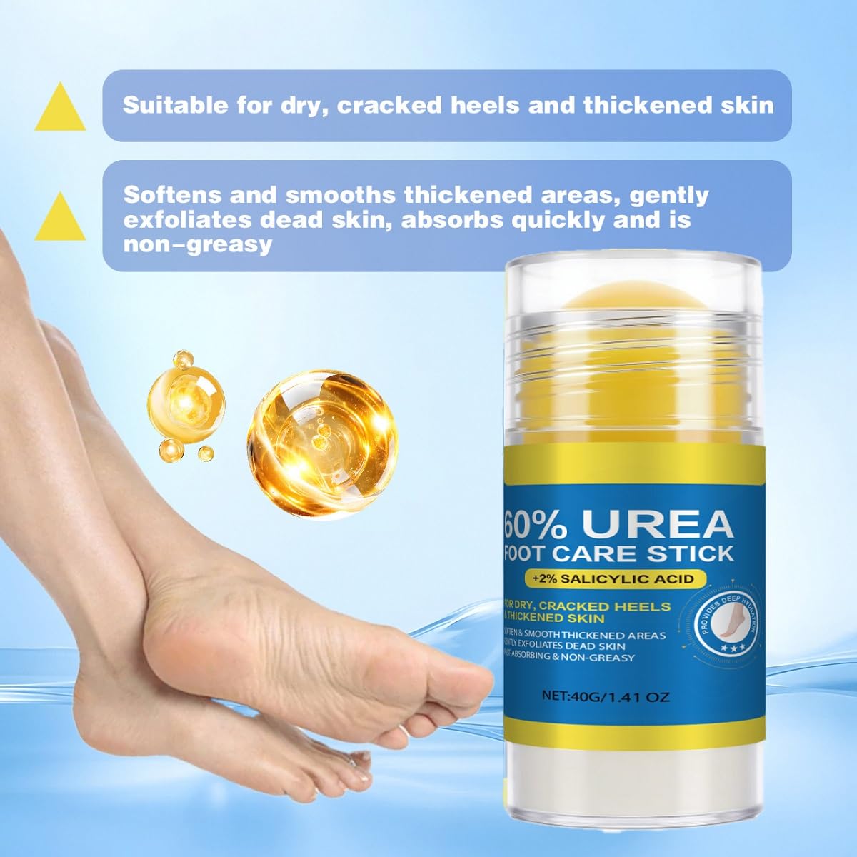 nvyue daily maintenance helps prevent irritation from high heels.