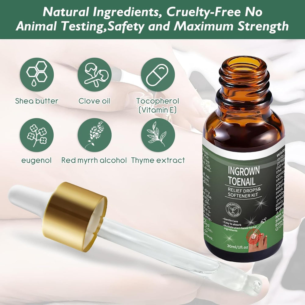 NWAKRD softening formula close-up eases hard nails