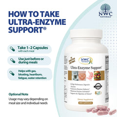 Ingredient highlights showing gluten and dairy digestion support