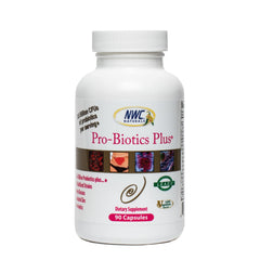 Front packaging of NWC Naturals Pro-Biotics Plus