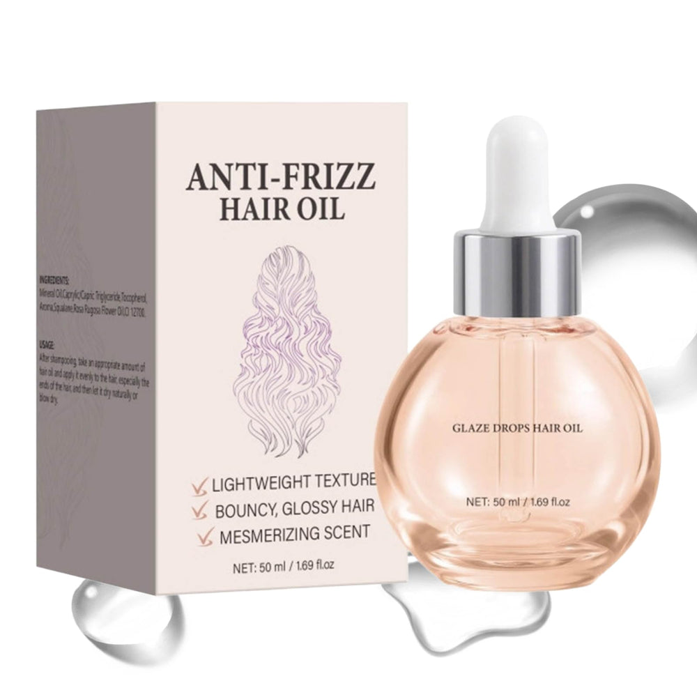 NwxuNt Hair Gloss Oil bottle pour adds instant salon shine with lightweight hydration.