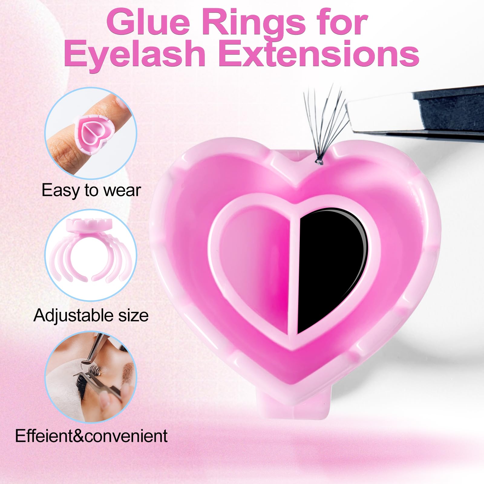 NXJ INFILILA adjustable ring diameter accommodates different finger sizes for comfort.