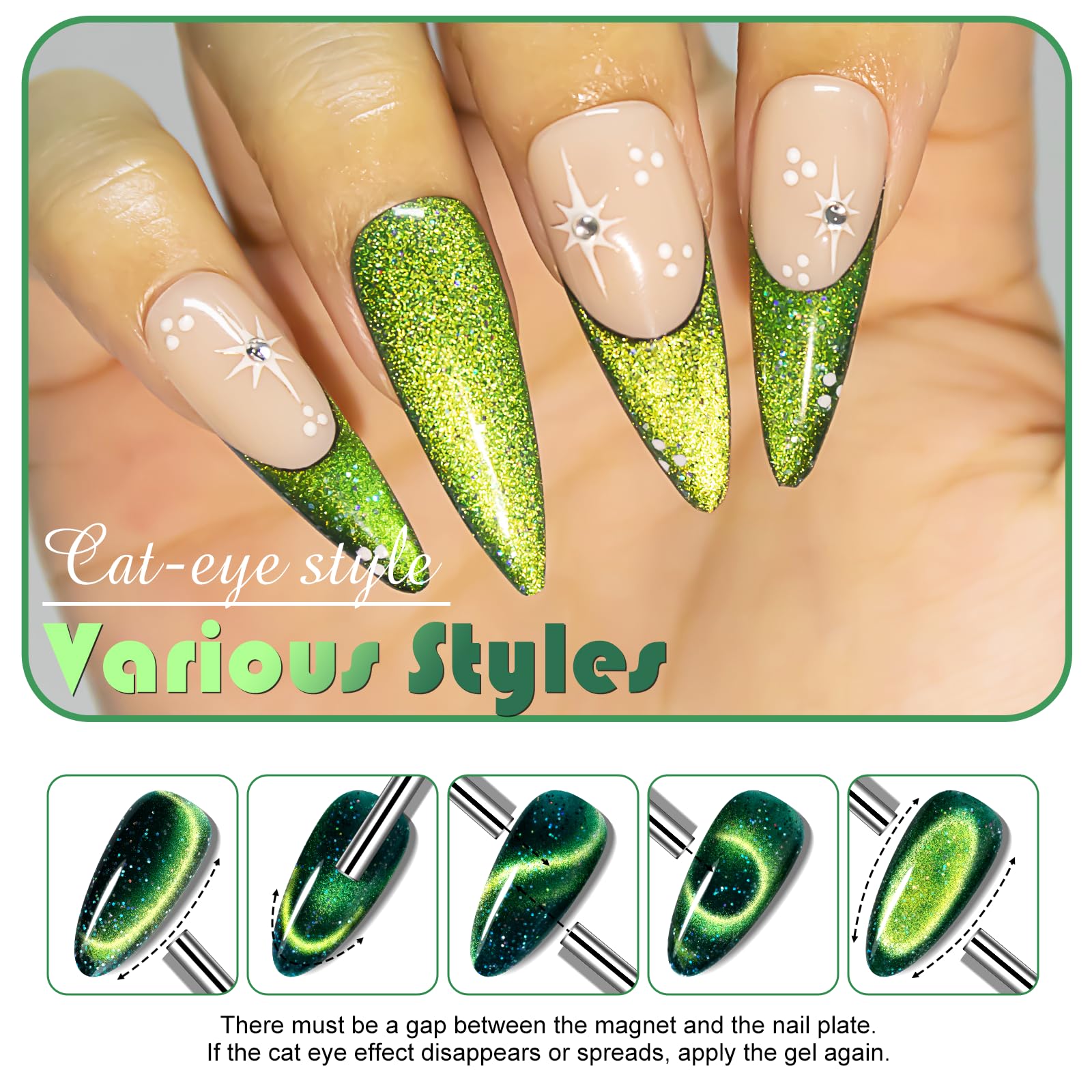 NXJ INFILILA gel polish application brush demonstrates easy two-layer coverage.