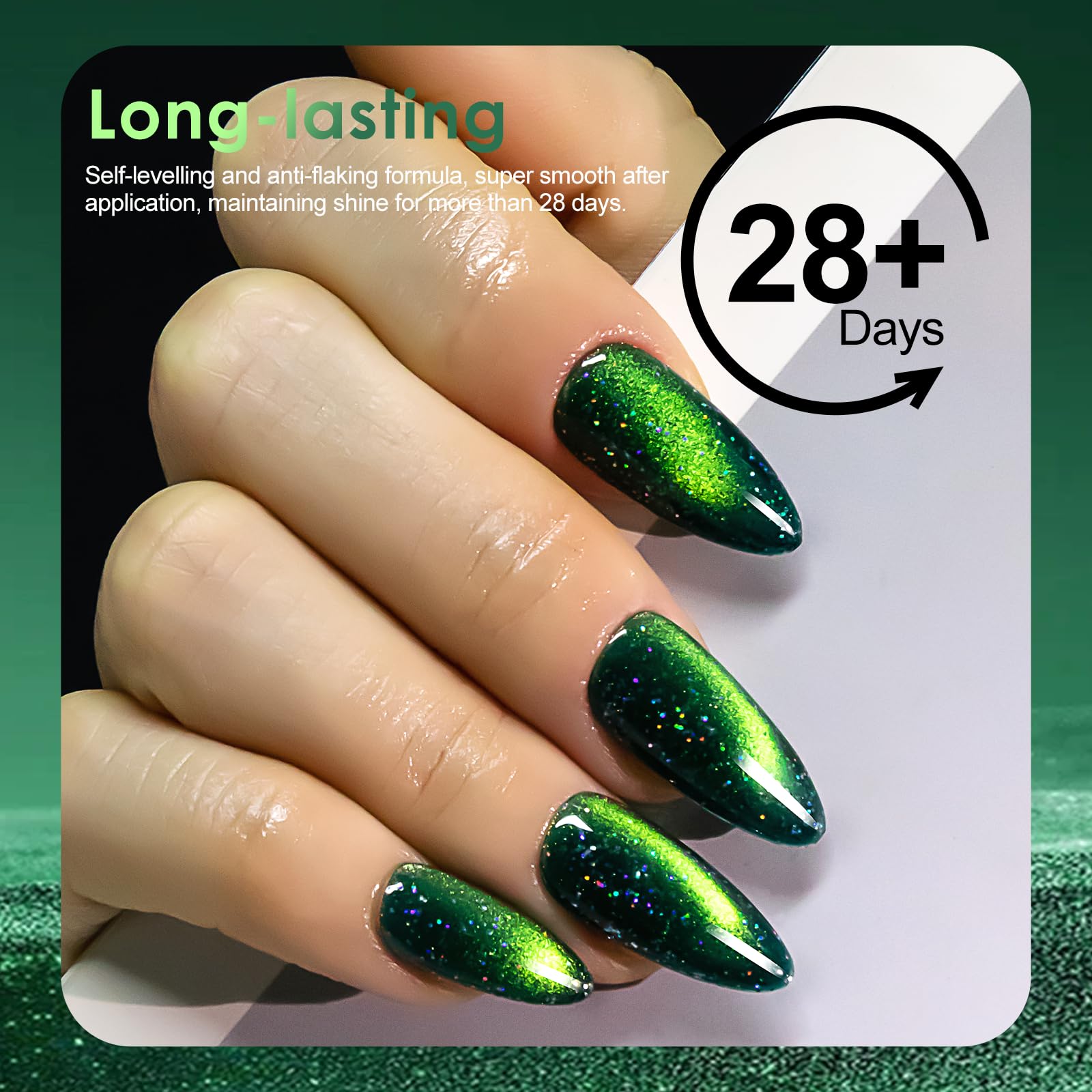 NXJ INFILILA long-wear finish promising 28 days of shine on nails.
