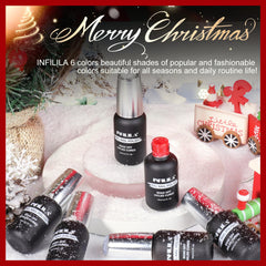 NXJ INFILILA gift set of gel nail polishes, perfect for nail lovers