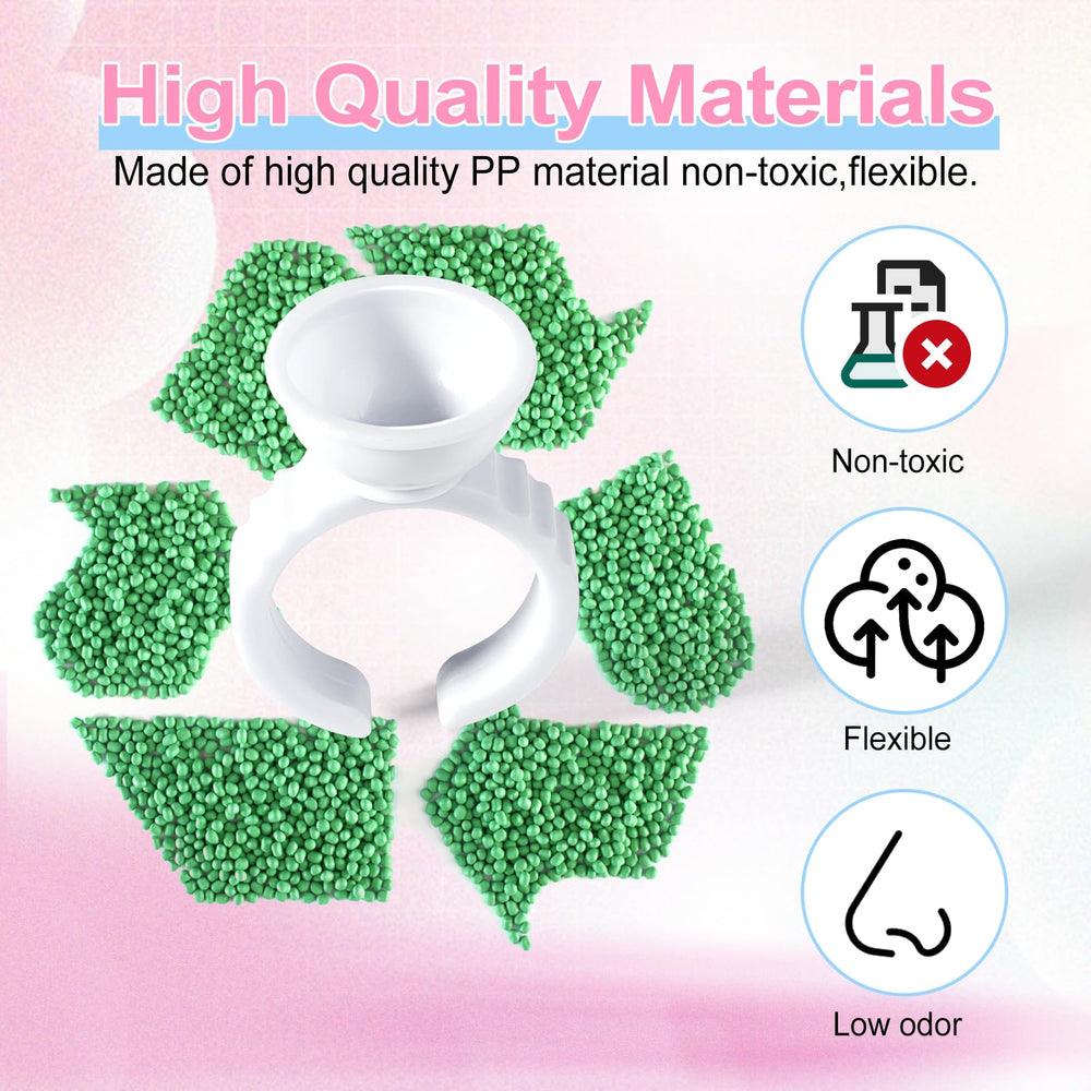 NXJ INFILILA disposable glue rings simplifying quick cleanup after sessions