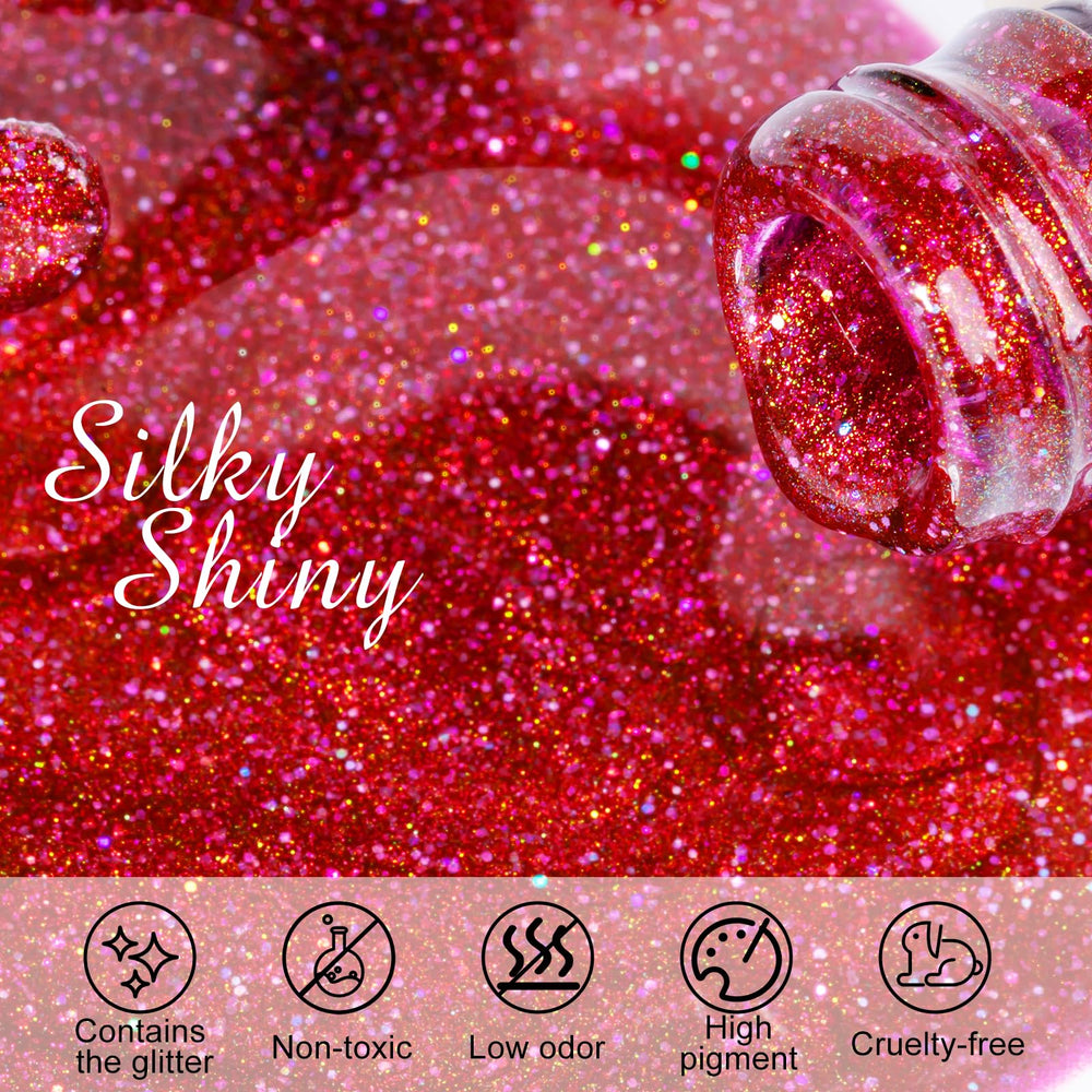 NXJ INFILILA Pink Cat Eye gel polish magnet demonstrates changing effects for creative nail art