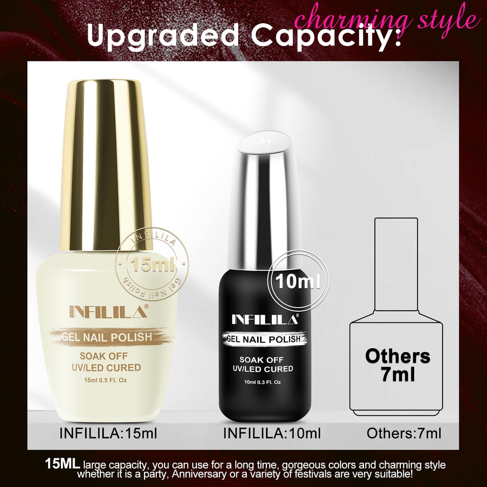 NXJ INFILILA Swatch application displays even coverage with a wide 150° brush