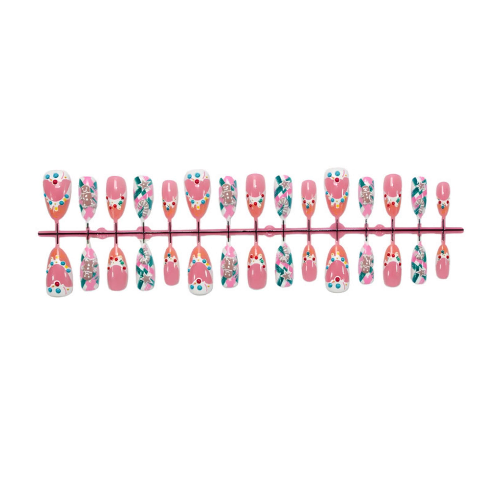 Nxtpz Almond-shaped press-on nails for a natural look