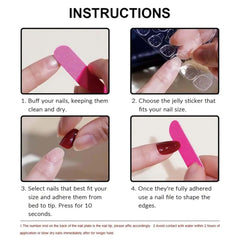 Nxtpz reusable nails and glue option for longer wear