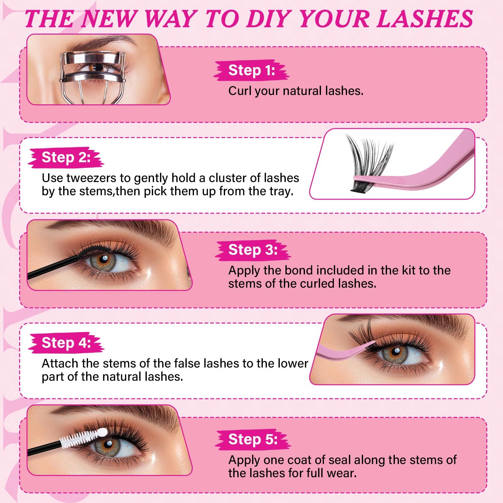 NYCAAR customize lashes 9–16mm for any occasion.