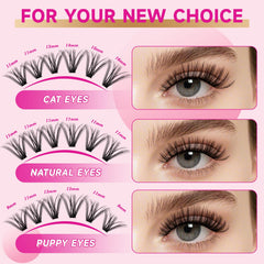 NYCAAR lashes offer 9–16mm lengths for tailored eye shapes.