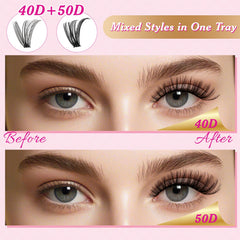 NYCAAR precision brush glue applicator for mess-free lash application.