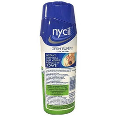 Close-up of Nycil Cool Herbal formula with Neem & Pudina