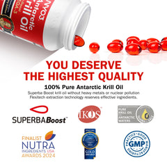 Astaxanthin content noted on NYO3 packaging