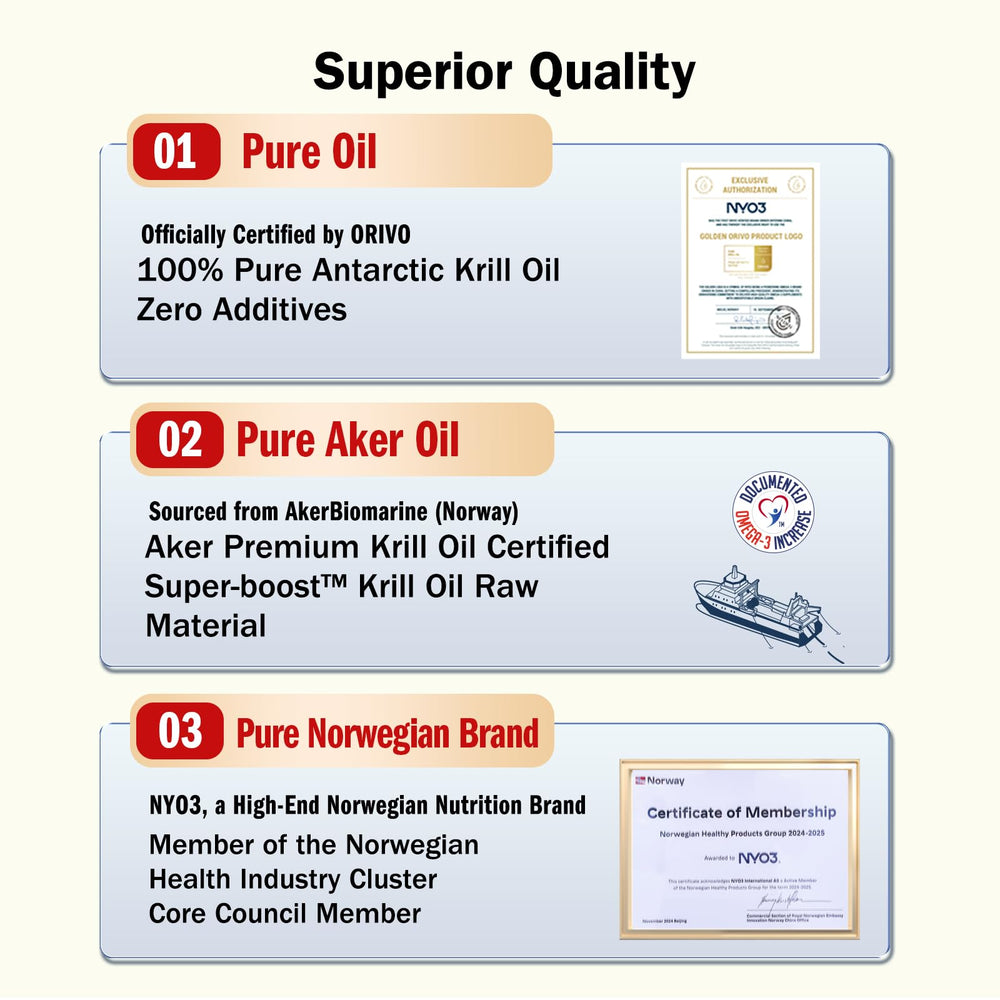 Sustainability and traceability icons on the NYO3 label