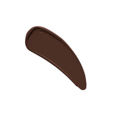 NYX Born To Glow foundation texture shot highlights smooth blending on skin.