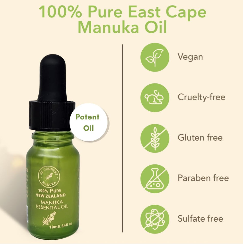 Essential oil diffuser releasing Manuka aroma