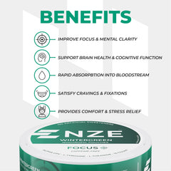 Ingredients: 50mg L-Theanine, 50mg Alpha GPC, 50mg L-Tyrosine