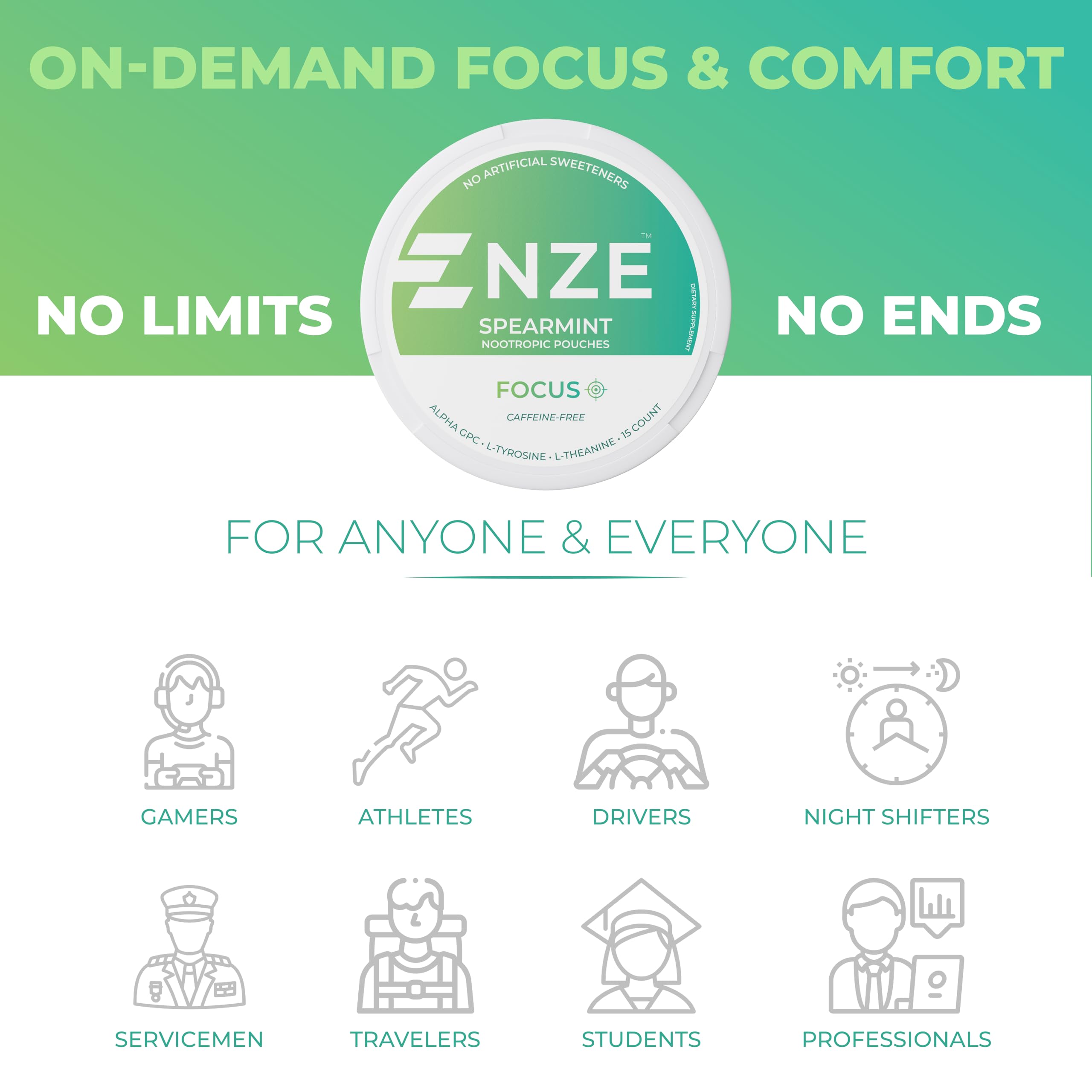 NZE USA-manufactured pouch packaging conveys quality and strict standards.