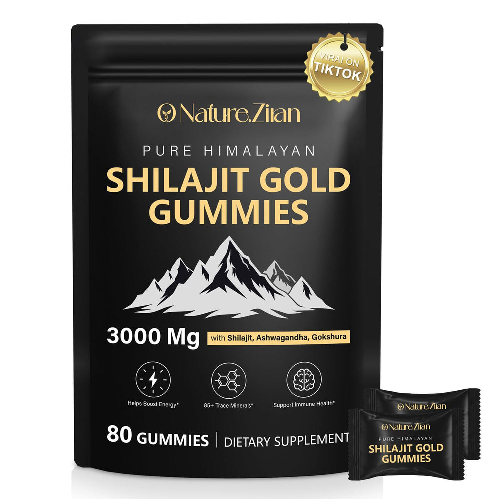 O NATURE ZIRAN Shilajit Gummies bottle packaging