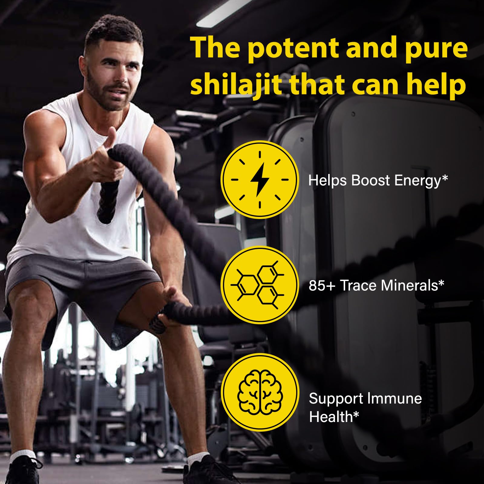 Shilajit Gummies for men and women on the go