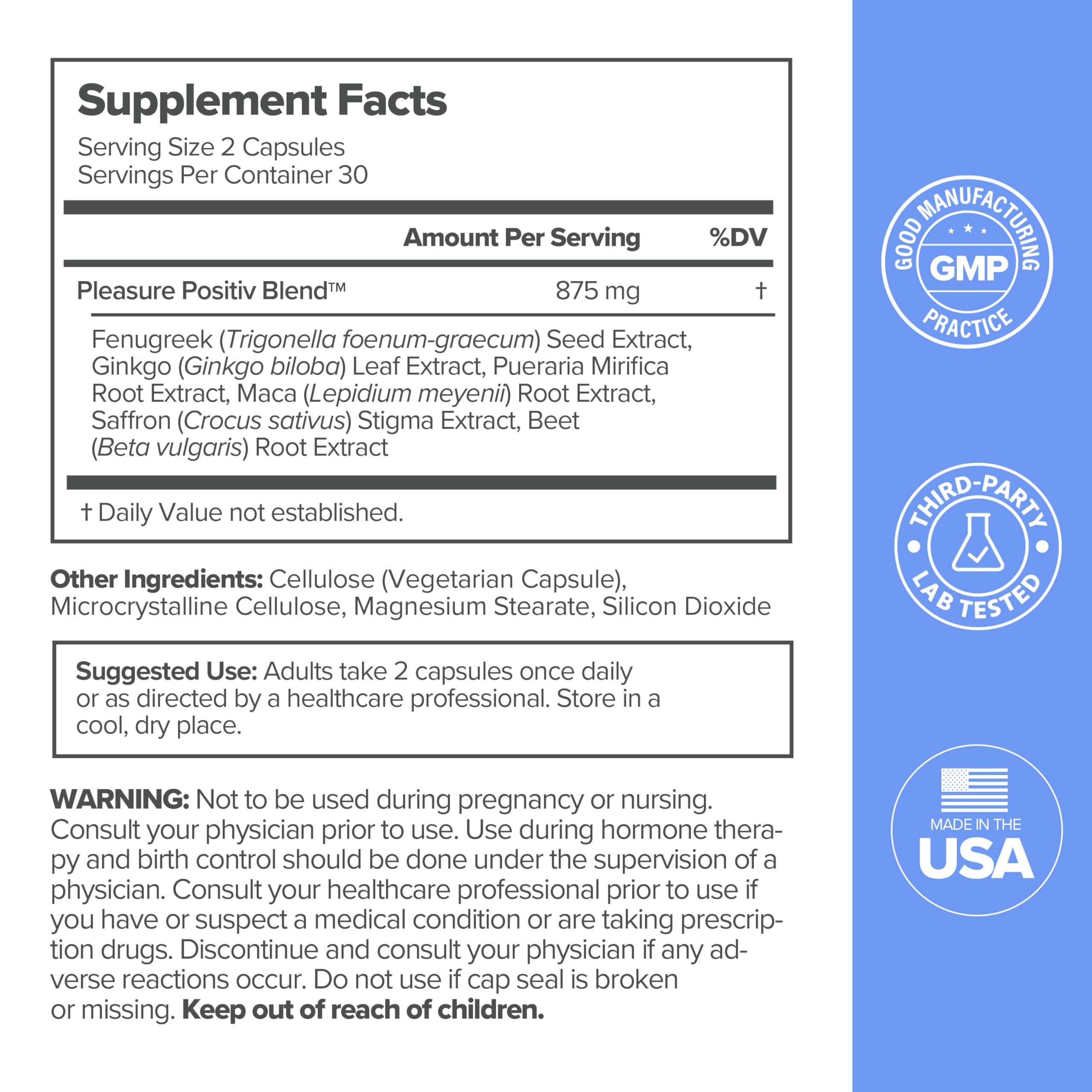 O Positiv MENO label highlights vegan, gluten-free and non-GMO ingredients