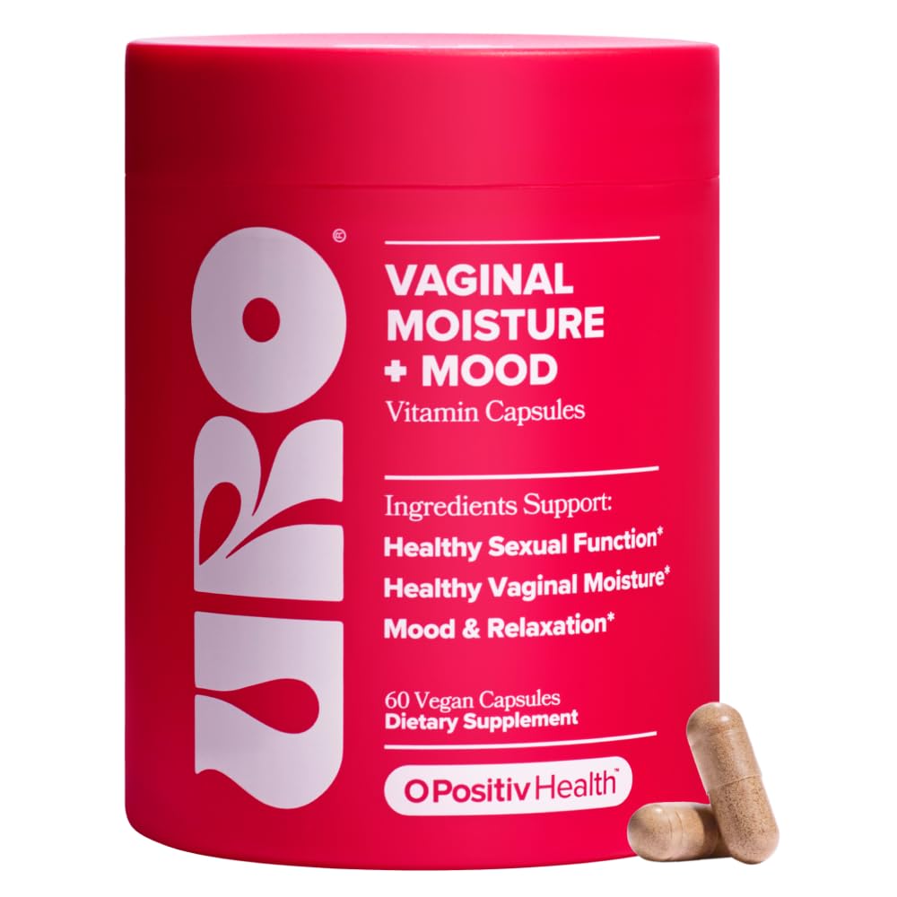 O Positiv URO bottle front promotes moisture support and mood balance.