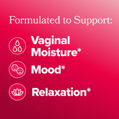 O Positiv URO capsules closeup for easy daily moisture and mood support.