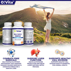 O!VITA Milk Thistle Complex bottle