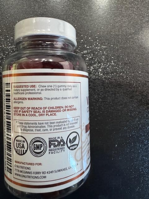 Vitamin B12 and B Complex gummies packaging