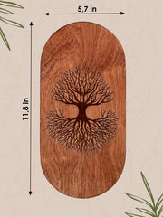 Sturdy wooden construction of the Sadhu board with nails