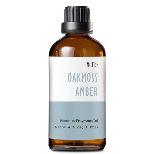Oakmoss Amber Fragrance Oil 100ml bottle