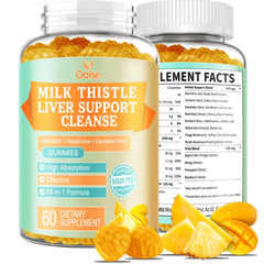 OALSE Liver Cleanse Detox & Repair bottle with Mango Pineapple flavor label