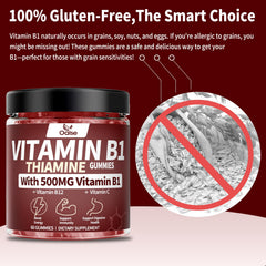 Vegan sugar-free gummies close-up
