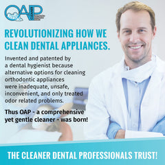 OAP Cleaner branding and product label