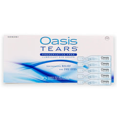 Oasis Tears OT6100 single-use vials for preservative-free eye hydration