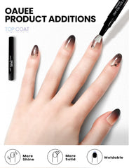Oauee nail sticker set with tools for precise application